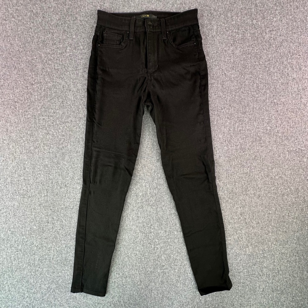 Joe's Jeans Legging Womens 25 Sebastian Black WF2SBN5553 High Rise Stretch